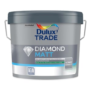 Dulux Trade Diamond Matt Pure Brilliant White 10L