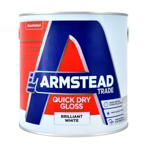 Armstead Trade Quick Dry Gloss Pure Brilliant White