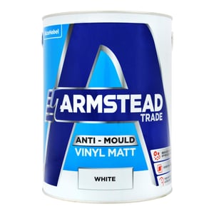 Armstead Trade Anti Mould Vinyl Matt White 5L