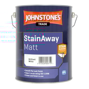 Johnstone's Trade StainAway Matt Brilliant White