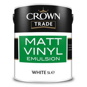 Crown Trade Vinyl Matt White