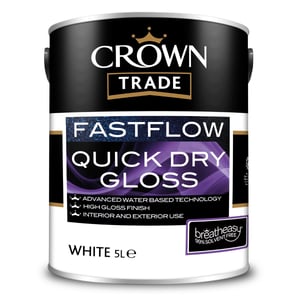 Crown Trade Fastflow Quicky Dry Gloss Price Comparisons | Compare The Build