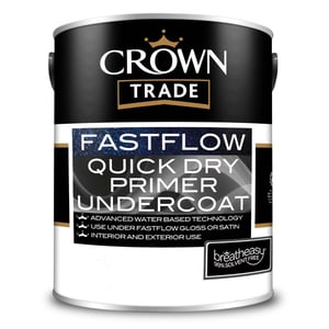 Crown Trade Fastflow Quick Dry Primer Undercoat Tinted Colour Match