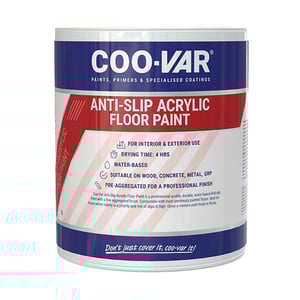 Coo-Var Anti-Slip Acrylic Floor Paint
