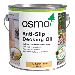 Osmo Anti Slip Decking Oil Clear 2.5L