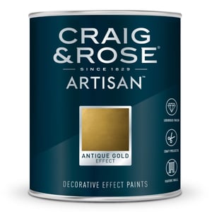 Craig and Rose Artisan Gold Effect Paint