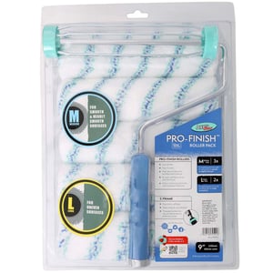 Axus Pro-Finish 9 Inch Roller Kit 6 Pieces