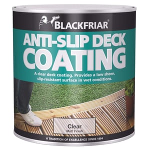 Blackfriar Anti Slip Deck Coating Clear 2.5L Price Comparisons | Compare The Build