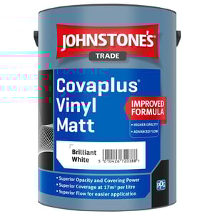 Johnstone's Trade Covaplus Vinyl Matt Brilliant White