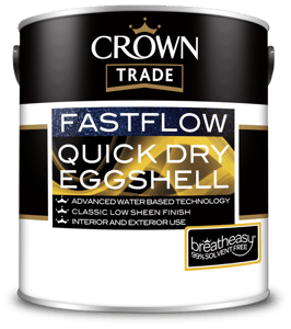 Crown Trade Fastflow Quick Dry Eggshell Tinted Colour Match