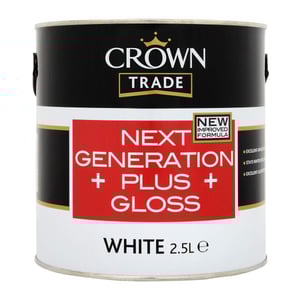 Crown Trade Next Generation Plus Gloss White