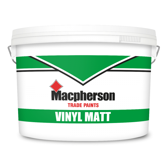 Buy Macpherson Trade Vinyl Matt Light Colours 10l At Thepaintshed Com