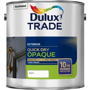 Dulux Trade Weathershield Quick Dry Opaque White