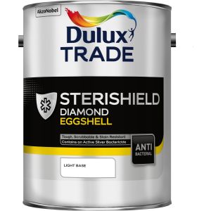 Dulux Trade Sterishield Diamond Eggshell Colours 5L