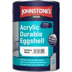 Johnstone's Trade Acrylic Durable Eggshell Brilliant White