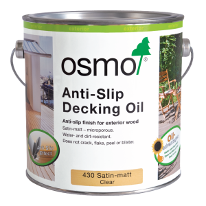 Osmo Anti Slip Decking Oil Clear 2.5L