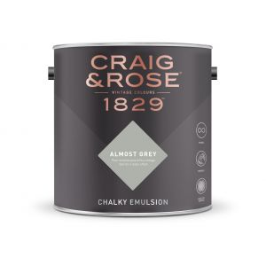Craig and Rose 1829 Chalky Emulsion Almost Grey 