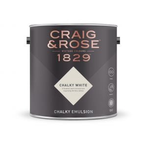 Craig and Rose 1829 Chalky Emulsion Chalky White 