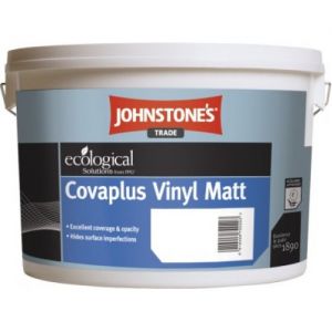 Johnstone's Trade Covaplus Vinyl Matt Brilliant White 10L