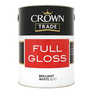 Crown Trade Gloss Brilliant White 5L