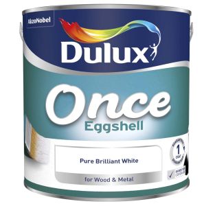 Dulux Once Eggshell Brilliant White