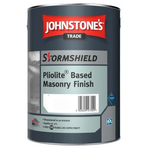 Johnstone's Trade Stormshield Pliolite Masonry Finish Magnolia
