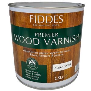 Fiddes Premier Wood Varnish Satin