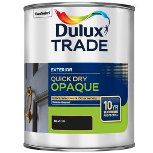 Dulux Trade Exterior Quick Dry Opaque Black