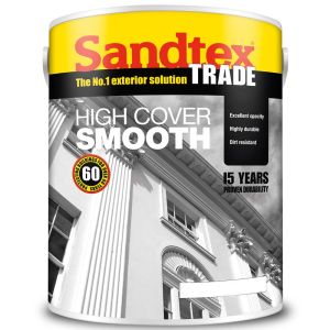 Sandtex Trade High Cover Smooth Masonry Ready Mixed Colours 5L