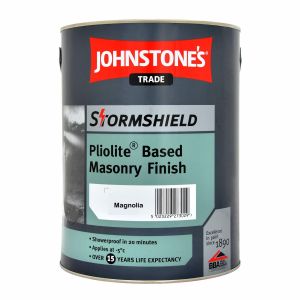 Johnstone's Trade Stormshield Pliolite Masonry Magnolia 5L