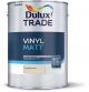 Dulux Trade Vinyl Matt Ready Mixed Colours Nutmeg White 5L