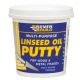 Everbuild Linseed Oil Putty 1 kg - Natural