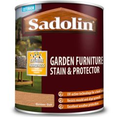 Sadolin Garden Furniture Stain and Protector Ready Mixed Colours 1L