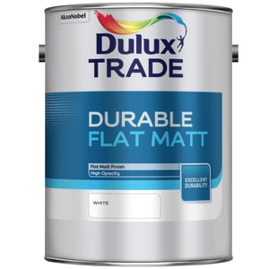 Dulux Trade Durable Flat Matt White