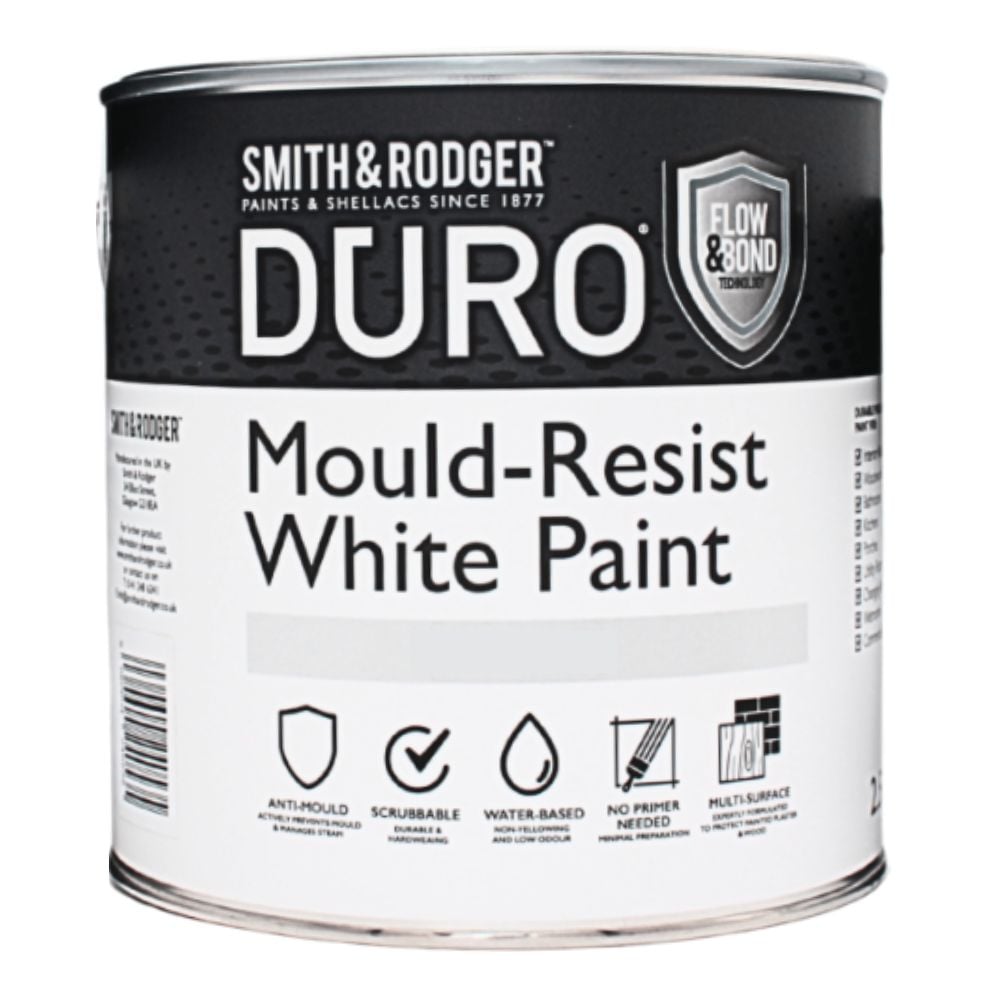 Smith and Rodger DURO Mould-Resist White Satin