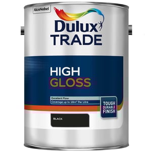 Dulux Trade High Gloss Black