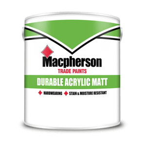 Macpherson Acrylic Durable Matt Magnolia