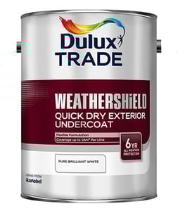 Dulux Weathershield Quick Dry Undercoat Pure Brilliant White