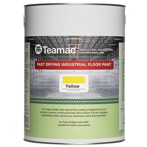 Teamac Fast Drying Industrial Floor Paint 5L