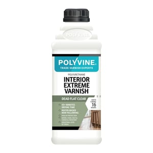 Polyvine Interior Extreme Varnish Dead Flat