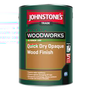 Johnstone's Trade Woodworks Quick Dry Opaque Wood Finish Tinted Colour Match