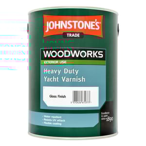 Johnstone's Trade Woodworks Heavy Duty Yacht Varnish Gloss