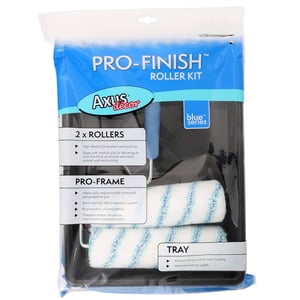 Axus Blue Pro-Finish 9 Inch Medium Roller Kit