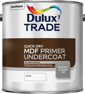 Dulux Trade Quick Dry MDF Primer Undercoat White