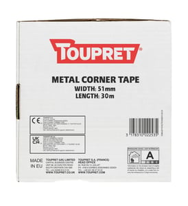 Toupret Metal Corner Tape 30m