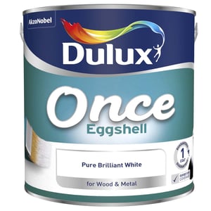 Dulux Once Eggshell Pure Brilliant White