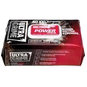 Ultragrime Pro XXL Power Scrub Wipes