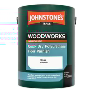 Johstones Quick Dry Polyurethane Floor Varnish Gloss