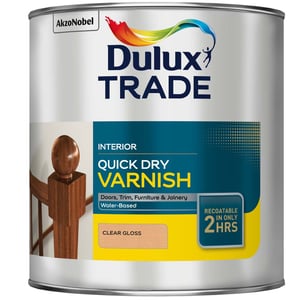 Dulux Trade Quick Dry Varnish Clear Gloss