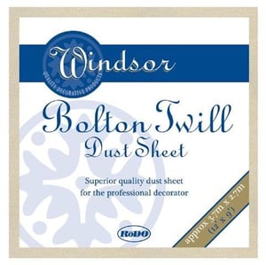 ProDec Windsor Bolton Twill Dust Sheet 12 x 9 Feet